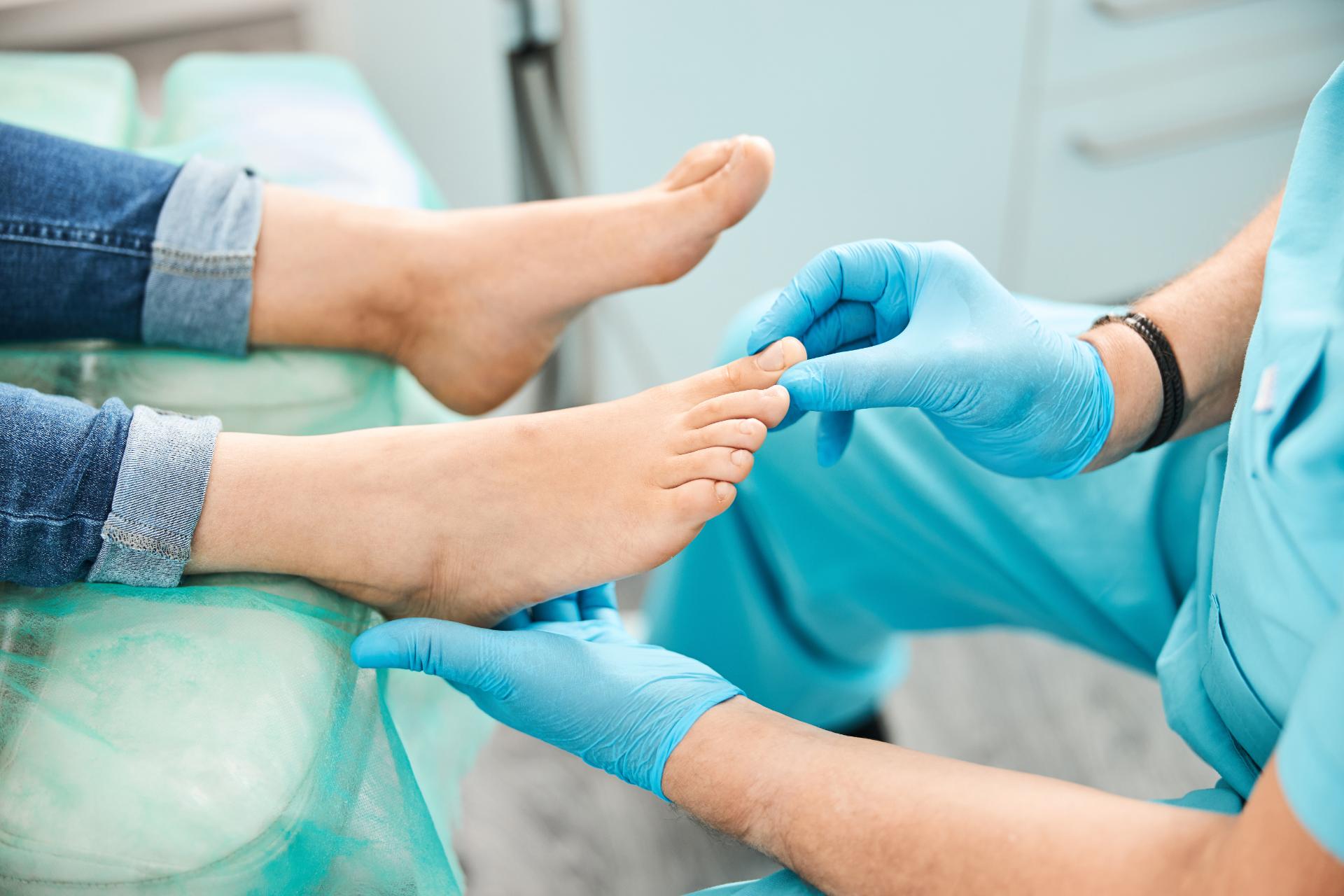 Foot assessment in clinic setting