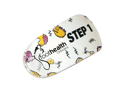 Foot orthotic with fun design